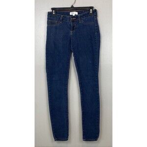 Cello Jeans Size 3 Womens Skinny Leg Stretch Mid Rise Medium Wash Blue Denim